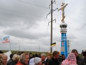 В Крыму распилили поклонный крест, установленный казаками под Феодосией