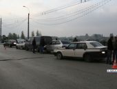На мосту в Крыму столкнулись шесть автомобилей