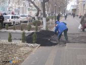 В Симферополе продолжают доводить до ума улицу Горького