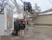 В центре Феодосии установили светодиодные светофоры