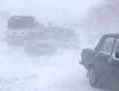Жители Орджоникидзе оказались в снежном плену 