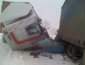 В жутком ДТП в Крыму фурам разворотило кузова, погиб водитель из Грузии