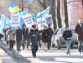 В Симферополе под стенами меджлиса прошел митинг