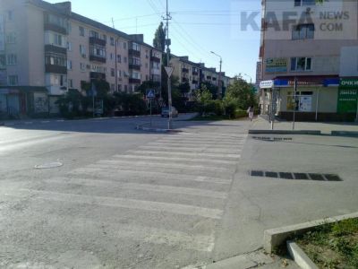 Разметка почти всех пешеходных переходов в Крыму не соответствует ГОСТу