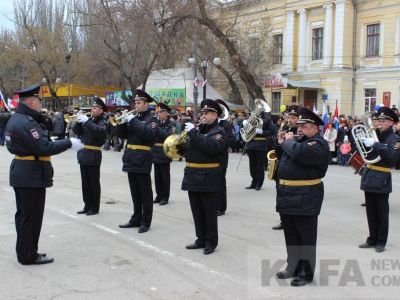 В Феодосии прошло торжественное мероприятие в честь 18 марта