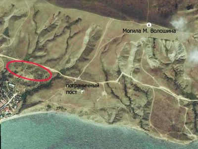 Началась застройка холмов волошинской Киммерии на побережье в Тихой бухте