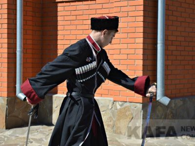 Феодосийские казаки присягнули на верность Отечеству (видео)