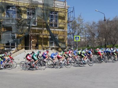 В Феодосии сегодня состоялись соревнования на Кубок России по велоспорту на шоссе