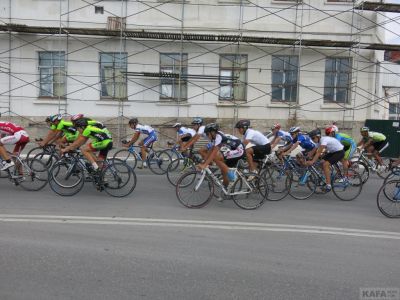 В Феодосии проходит велогонка