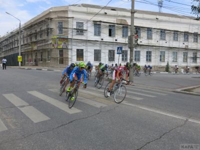 В Феодосии проходит велогонка