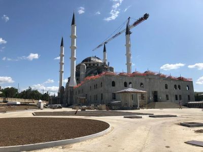 На изготовление купола самой большой мечети в Крыму пойдет 20 тонн свинца