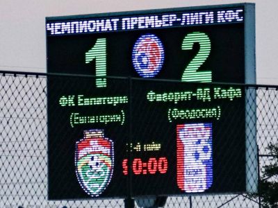 Феодосийские футболисты вернулись с победой