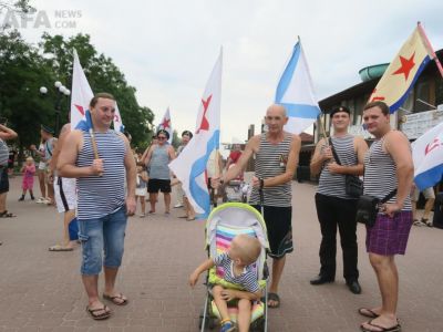 Феодосийцы отметили День ВМФ-2020 (видео)