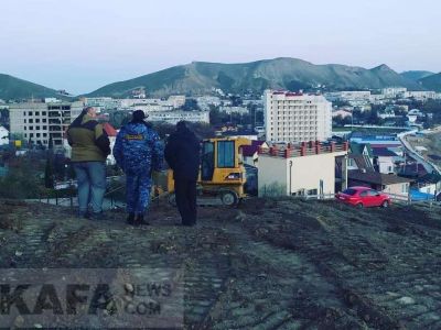 Уничтожение природы в Орджоникидзе временно остановили (видео)