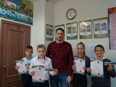 Юные активисты участвуют в экоакциях «Заповедного Крыма»