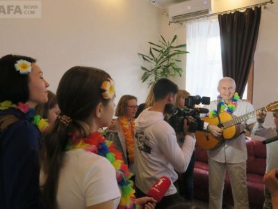 В Феодосии прошел «гавайский» мастер-класс (видео)