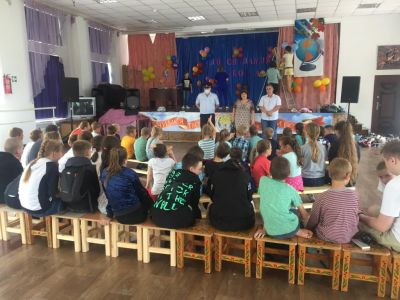 В Феодосии провели акцию «Безопасные каникулы» в летнем лагере  