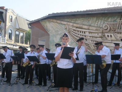 Концерт-поздравление оркестра МВД Крыма (видео)