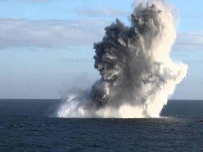 Внимание: утром 27 августа в Феодосийском заливе будет взрыв авиабомбы
