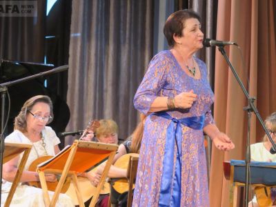 Концерт феодосийского оркестра народных инструментов 
