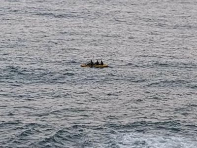 Вчера в Коктебеле спасли двух туристов, которые вышли в море на каяке