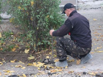 Бульвар Старшинова: о ремонте тротуара и не только