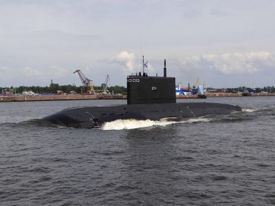 Подлодка Черноморского флота "нанесла" ракетный удар по кораблям «противника»