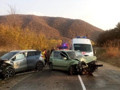 ДТП на дороге Феодосия - Судак, была пострадавшая