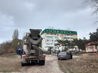В селе Солнечном ведется активное строительство ФАПа