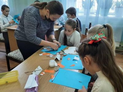  Новогодний оригами мастер-класс в Феодосии