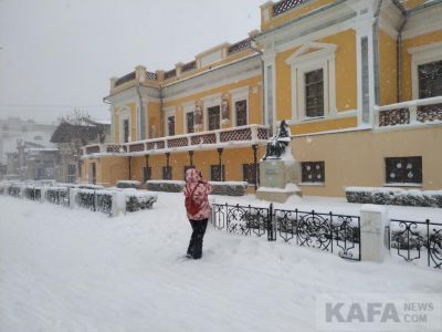 Очень сильный снег ожидается в Крыму в ближайшие два дня