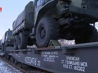 Российские войска начали прибывать в Беларусь для совместных учений