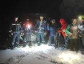В горах Крыма группа туристов попала в метель и заблудилась