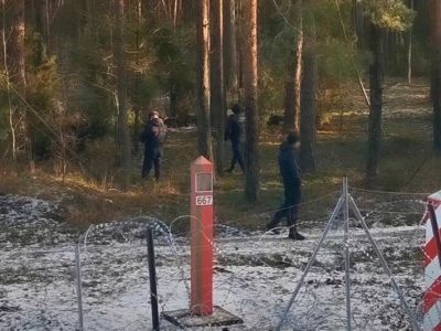 Украинцы решили прогуляться в лесу и случайно оказались в Польше