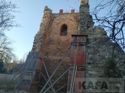 Реконструкция Башни Константина начнётся нескоро 