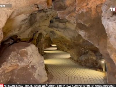 Пещера «Таврида» с останками доисторических животных в Крыму готовится к открытию