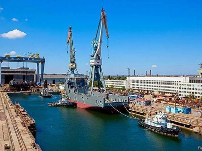 Судостроительный завод "Залив" в Керчи загрузили заказами на 100%