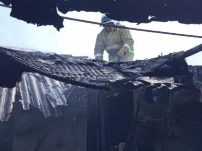 В Джанкое на пожаре в частном доме погиб мужчина