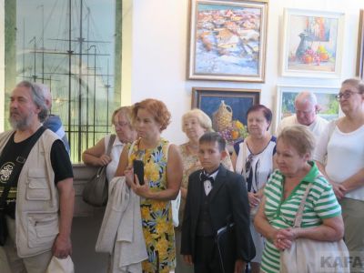 В музее Грина снова выставка художника Поздеева (видео)