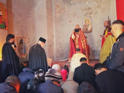 Первая за 200 лет литургия прошла в древнем армянском храме на Карантине