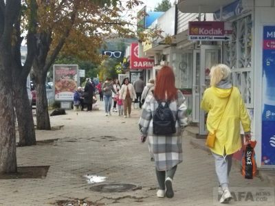 Осенняя Феодосия: Полтавский рынок, Крымская, Бульвар Старшинова