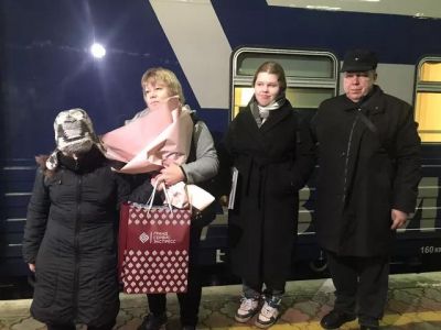 В Севастополе встретили семимиллионного пассажира поезда "Таврия"