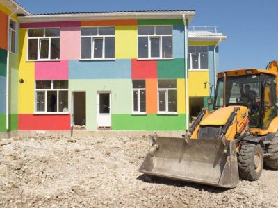 В окрестности Феодосии строят новый детский сад