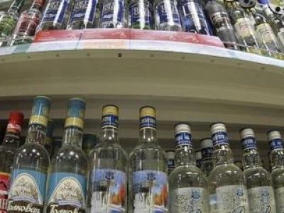 Производство водки в РФ в январе снизилось на 3,5%