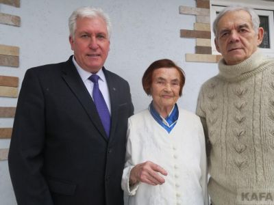 Почетный гражданин Феодосии отметила 95-летие 