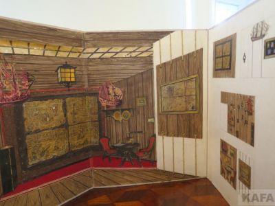 Выставка 100-летия автора и оформителя облика музея Грина 