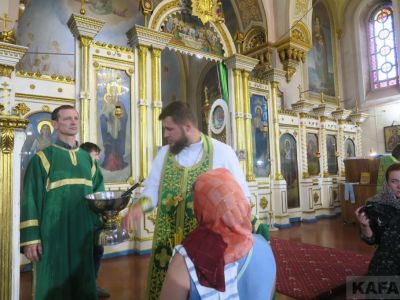 День Святой Троицы в Казанском соборе 