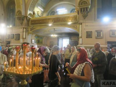 День Святой Троицы в Казанском соборе 