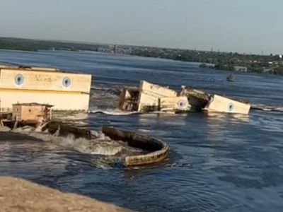 Из-за разрушения дамбы Каховской ГЭС могут возникнуть перебои с водоснабжением Крыма
