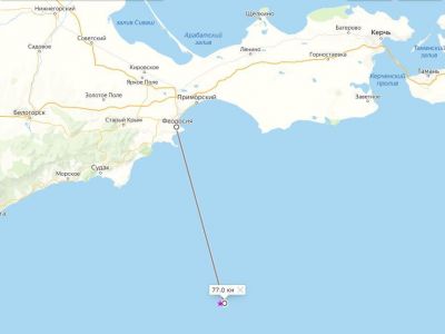 У берегов Крыма в Черном море произошло землетрясение